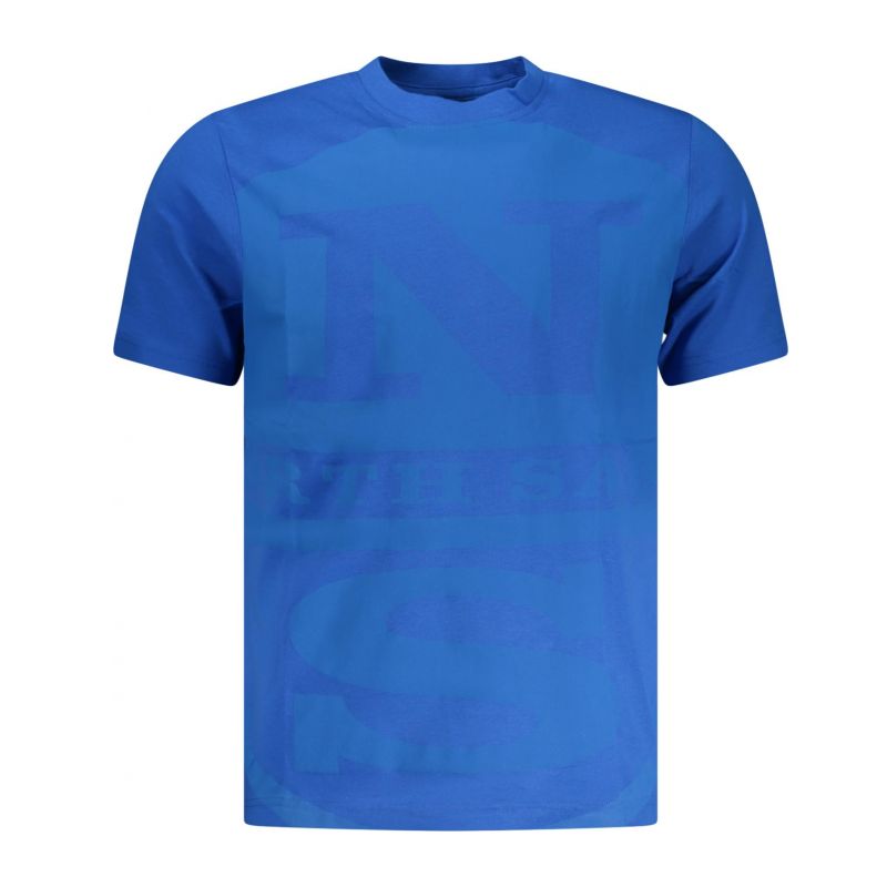 Мъжка тениска с къс ръкав , синя NORTH SAILS 996044000_BL0760