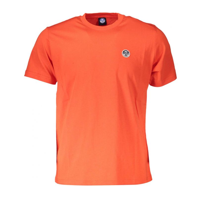 Мъжка тениска с къс ръкав , червена NORTH SAILS 902502000_A66BAA7_ROSSO0177