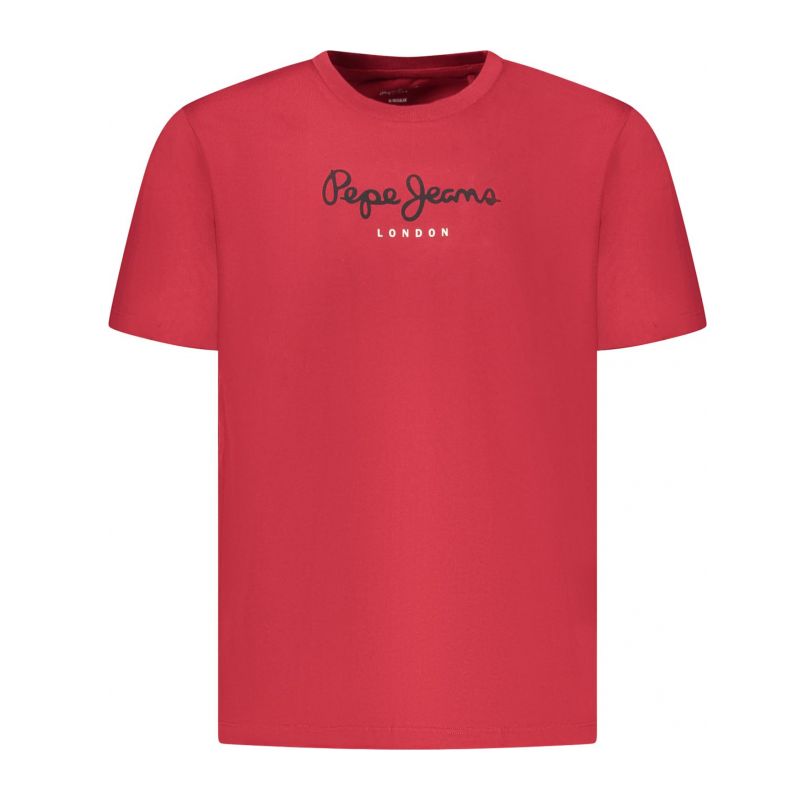 Мъжка тениска с къс ръкав , червена PEPE JEANS PM5010178EGGON_RO287