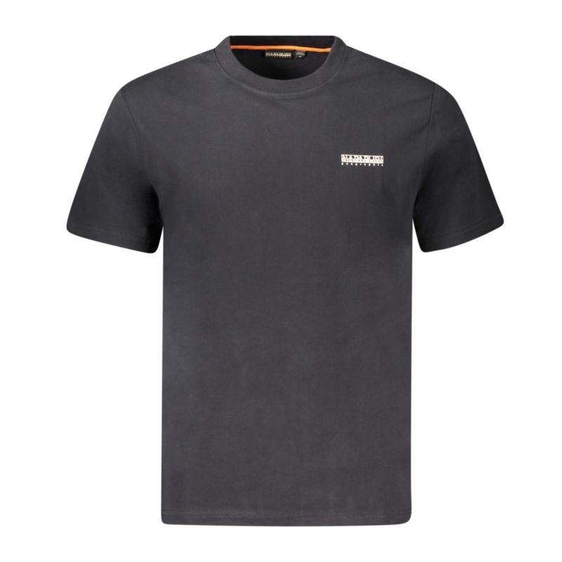 Мъжка тениска с къс ръкав , черна NAPAPIJRI NP0A88TRSSMALLBOXSS_NE941