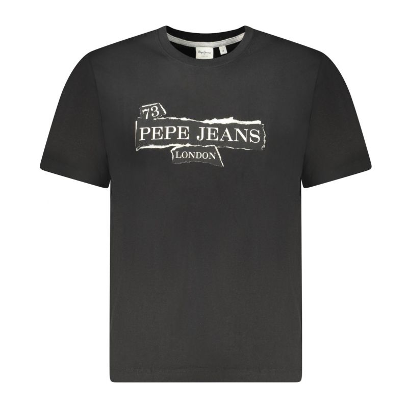 Мъжка тениска с къс ръкав , черна PEPE JEANS PM5010175GRIFFINTEE_NE999