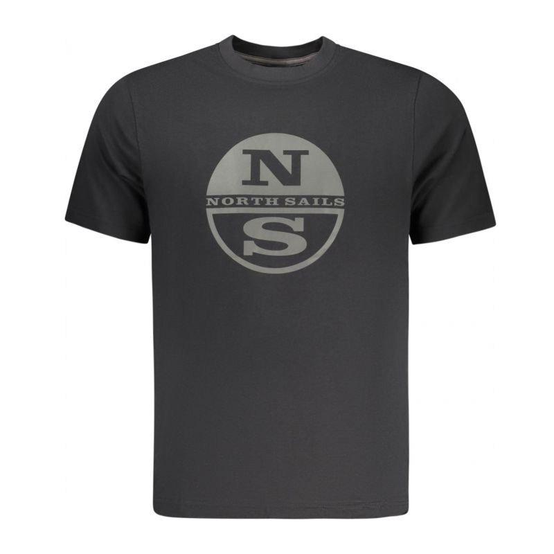 Мъжка тениска с къс ръкав , черна NORTH SAILS 996043000_NE0999