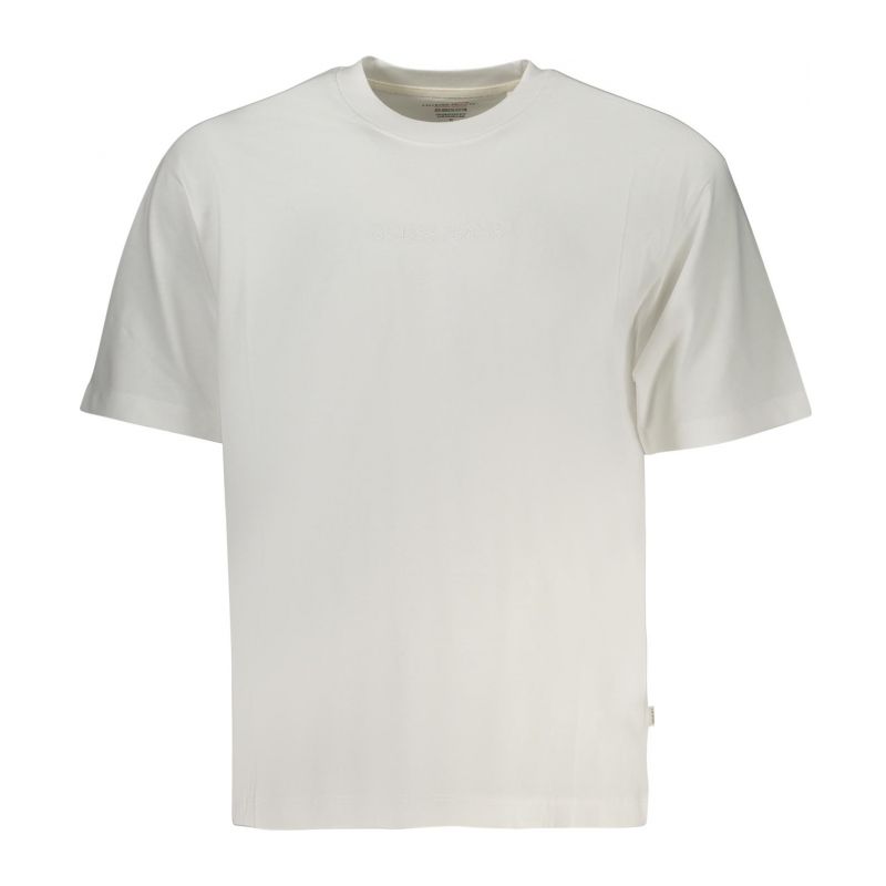 Мъжка тениска с къс ръкав  jeans, бяла GUESS M4YI44K8FQ4_BIG011