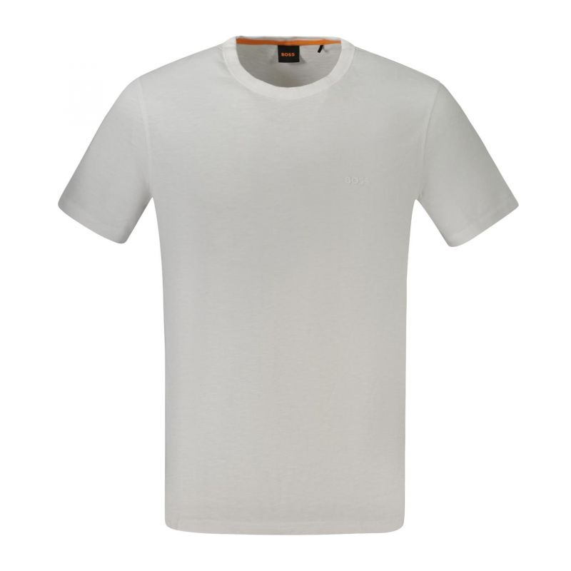 Мъжка тениска с къс ръкав hugo бяла BOSS 50508243TEGOOD_BI100