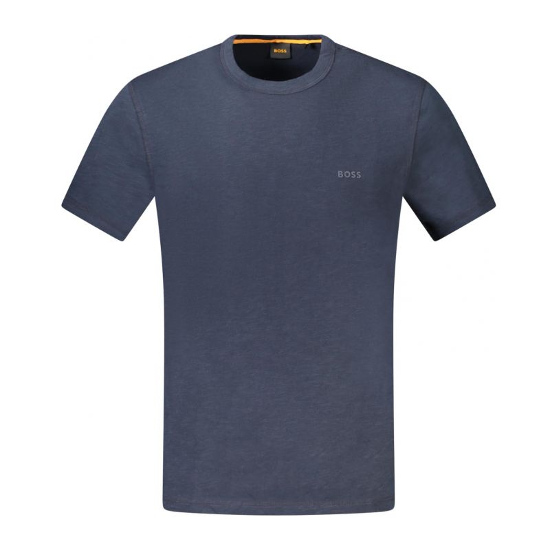 Мъжка тениска с къс ръкав hugo синя BOSS 50508243TEGOOD_BL404