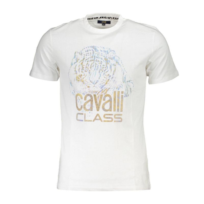 Мъжка тениска с къс ръкав CAVALLI CLASS QXT61W-JD060_00053