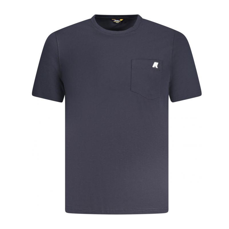 Мъжка тениска с къс ръкав k-way, синя K WAY K31368WSIGURJERSEY_BLK89