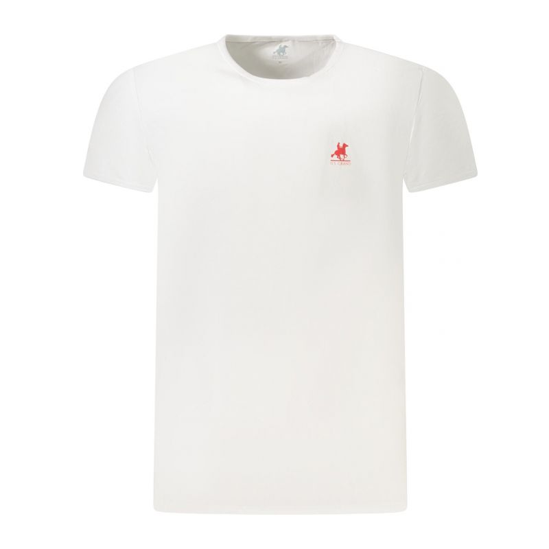 Мъжка тениска с къс ръкав us grand, бяла U.S. GRAND USGP01_BI6WH