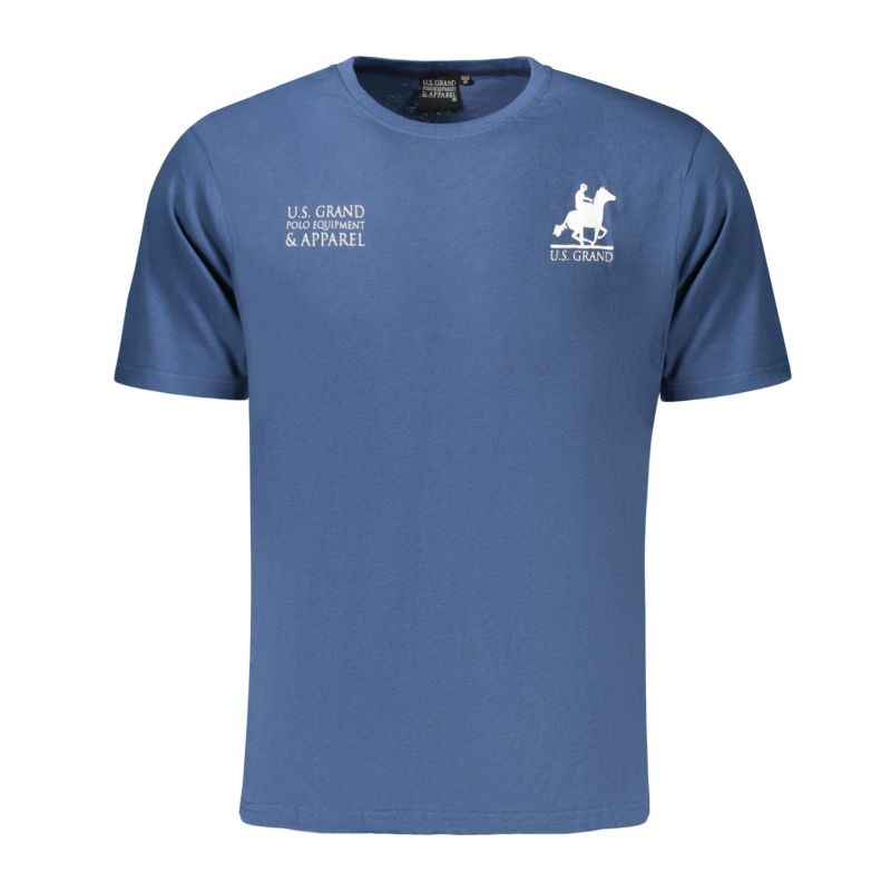 Мъжка тениска с къс ръкав us grand, синя U.S. GRAND AU02651_BL2JEANS