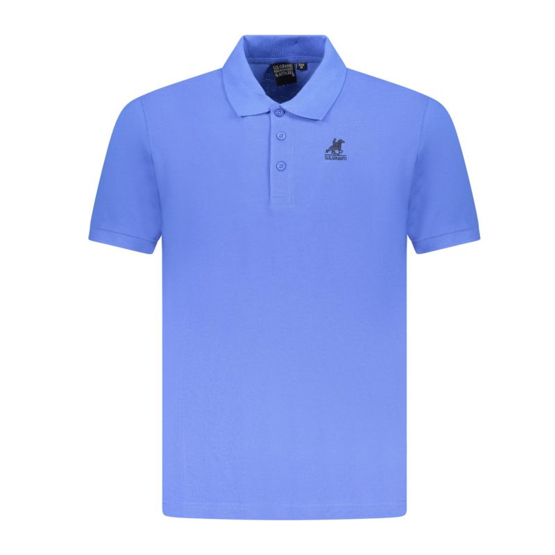Мъжка тениска с къс ръкав us grand polo, синя U.S. GRAND AU02658_BL3AZZUR