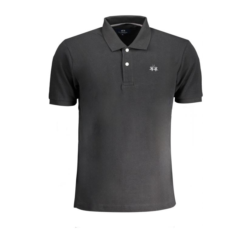 Мъжка тениска с яка LA MARTINA BPMP01PK031_NE09999