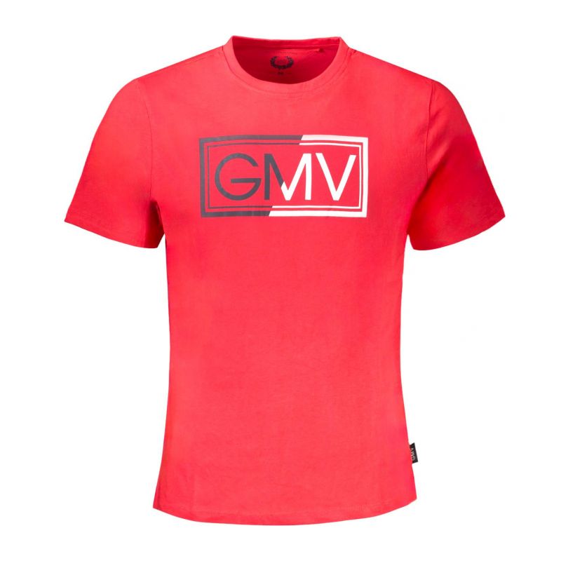 Мъжка тениска с яка GIAN MARCO VENTURI AU01411ANGELO_RORED