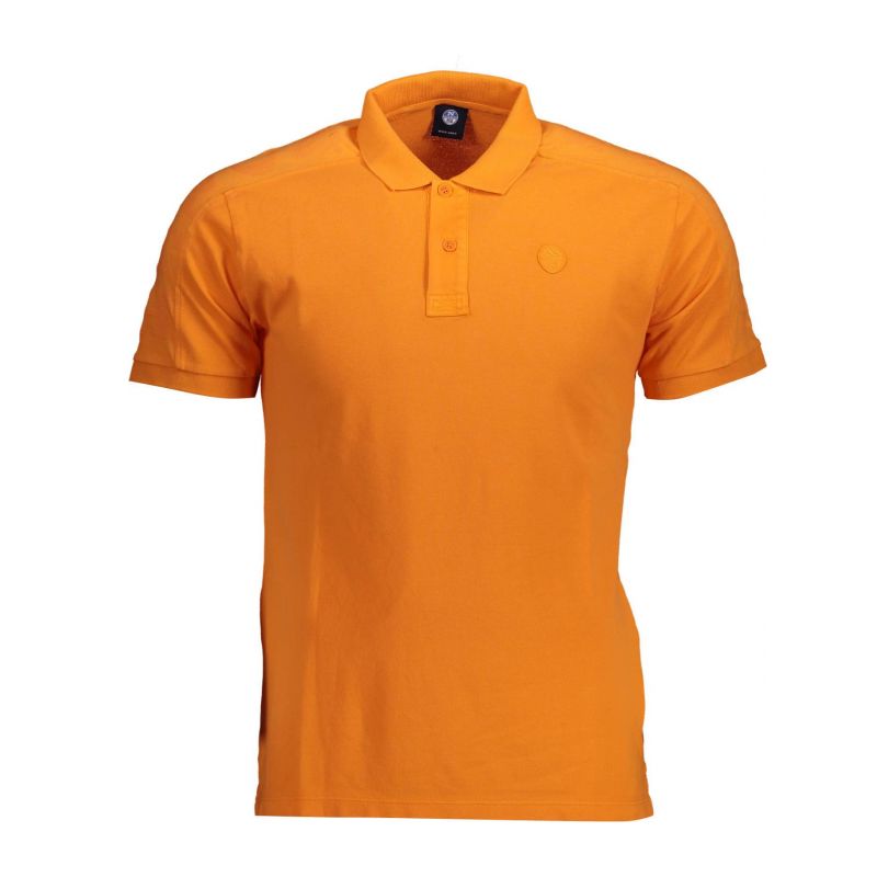 Мъжка тениска с яка NORTH SAILS 692365-000_ARANCIO_0725