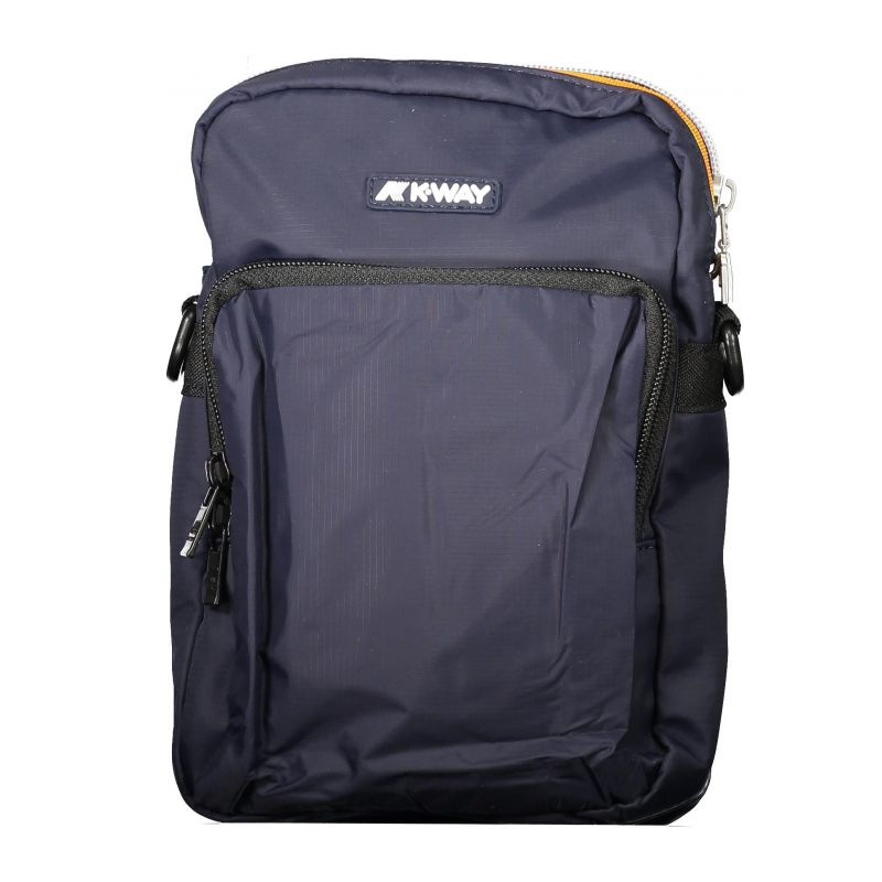 Мъжка чанта през рамо синя K WAY K7116VWERLOY_BLK89