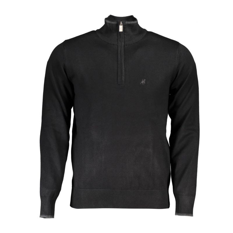 Мъжка черна фланелка на us grand U.S. GRAND USTR208_NENERO