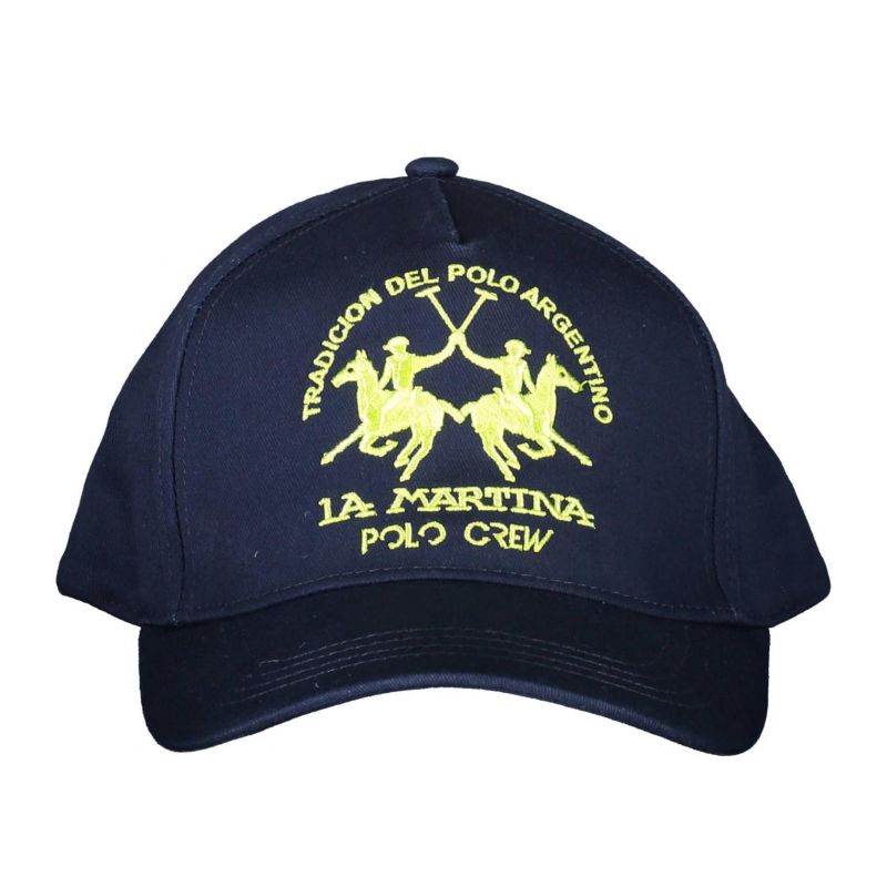 Мъжка шапка синя LA MARTINA XUH002TW099_BD04F3D_BLUB7301