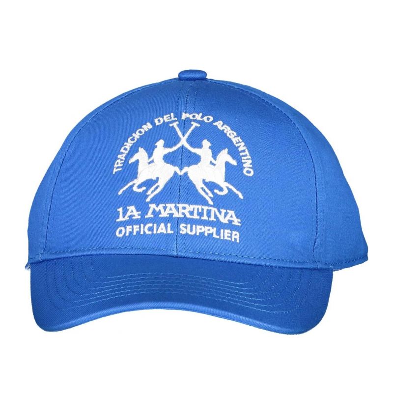 Мъжка шапка синя LA MARTINA XUH001TW099_C65F119_BLU07165