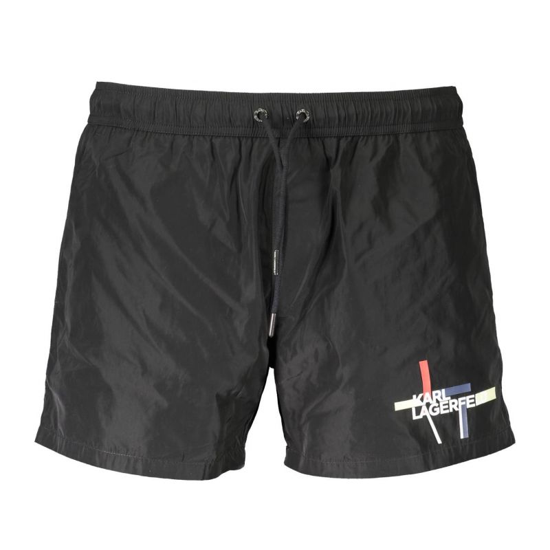 Мъжки бански KARL LAGERFELD KL20MBS01_NERO_BLACK