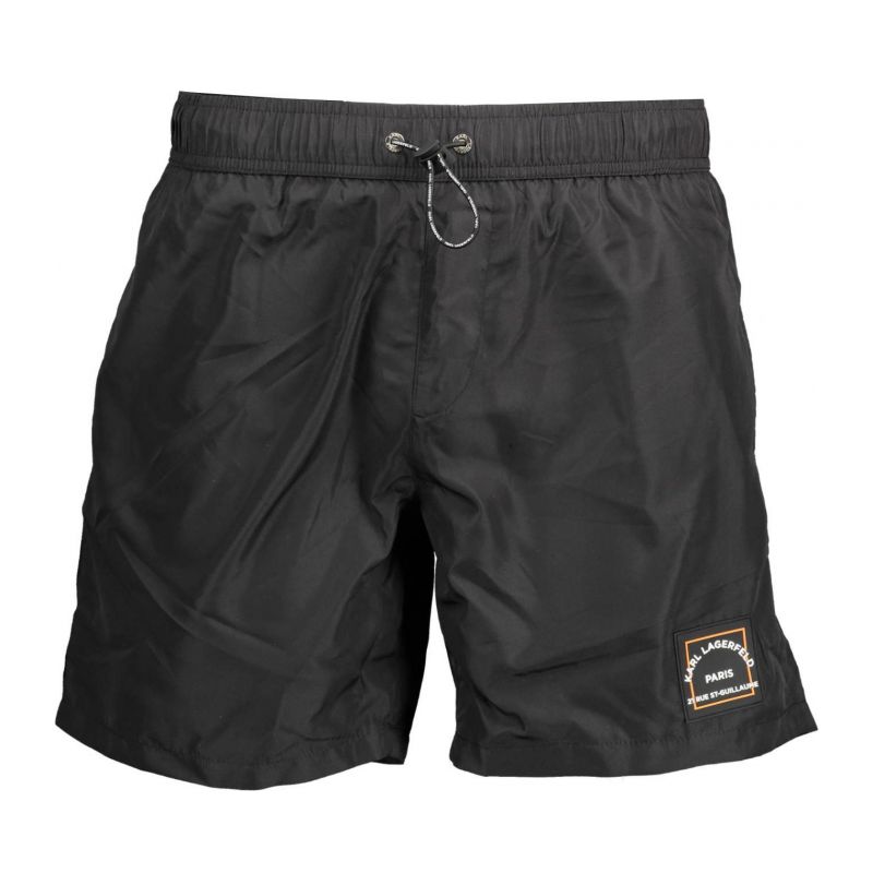 Мъжки бански KARL LAGERFELD KL22MBM01_NERO_BLACK