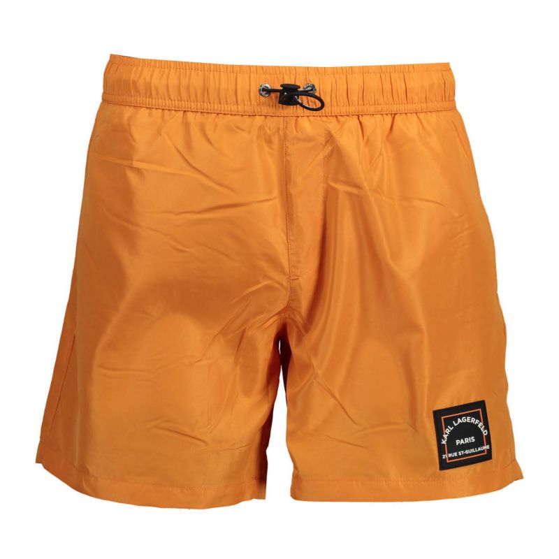 Мъжки бански KARL LAGERFELD KL22MBM01_ARANCIO_ORANGE