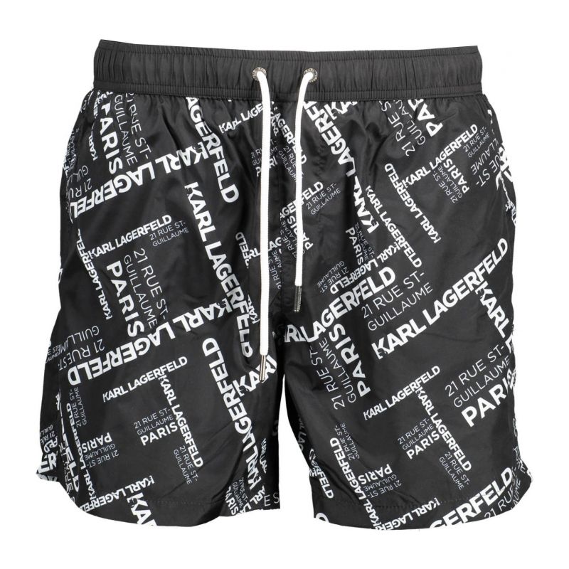 Мъжки бански KARL LAGERFELD KL22MBM09_NERO_BLACK
