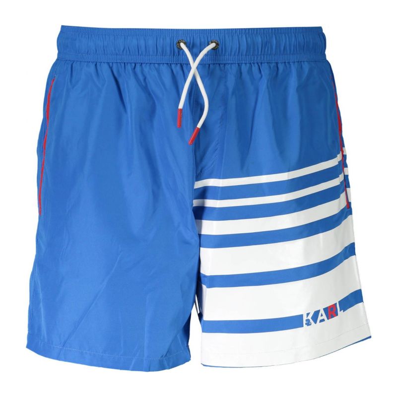 Мъжки бански KARL LAGERFELD KL20MBM03_AZZURRO_BLUE