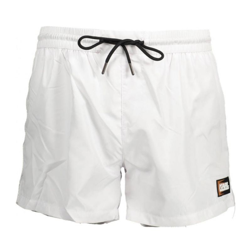 Мъжки бански KARL LAGERFELD KL22MBS01_WHITE