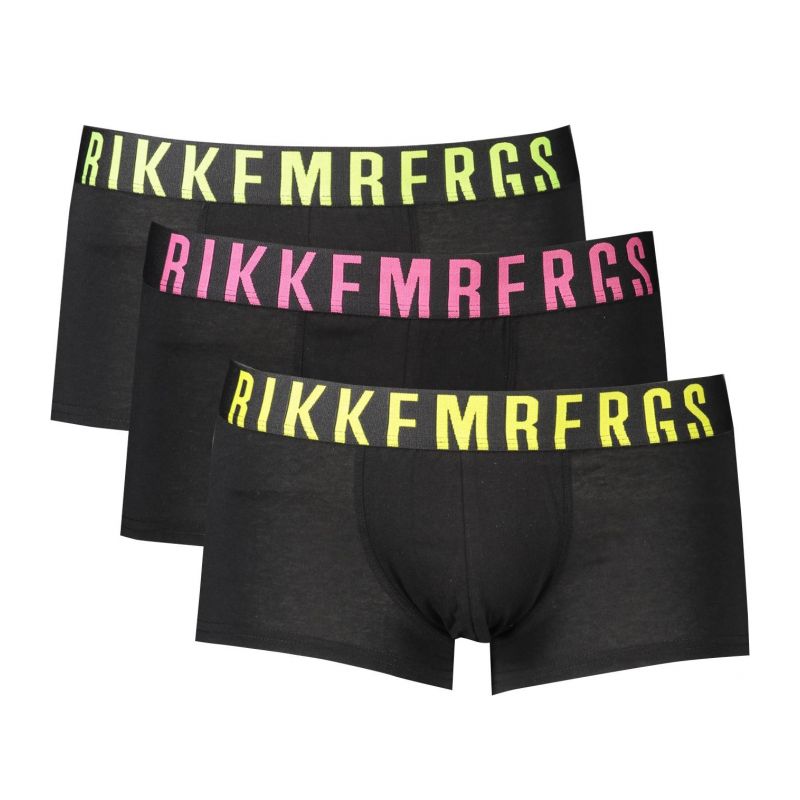 Мъжки боксер черен BIKKEMBERGS BKK1UTR16TR_NEBLACAS