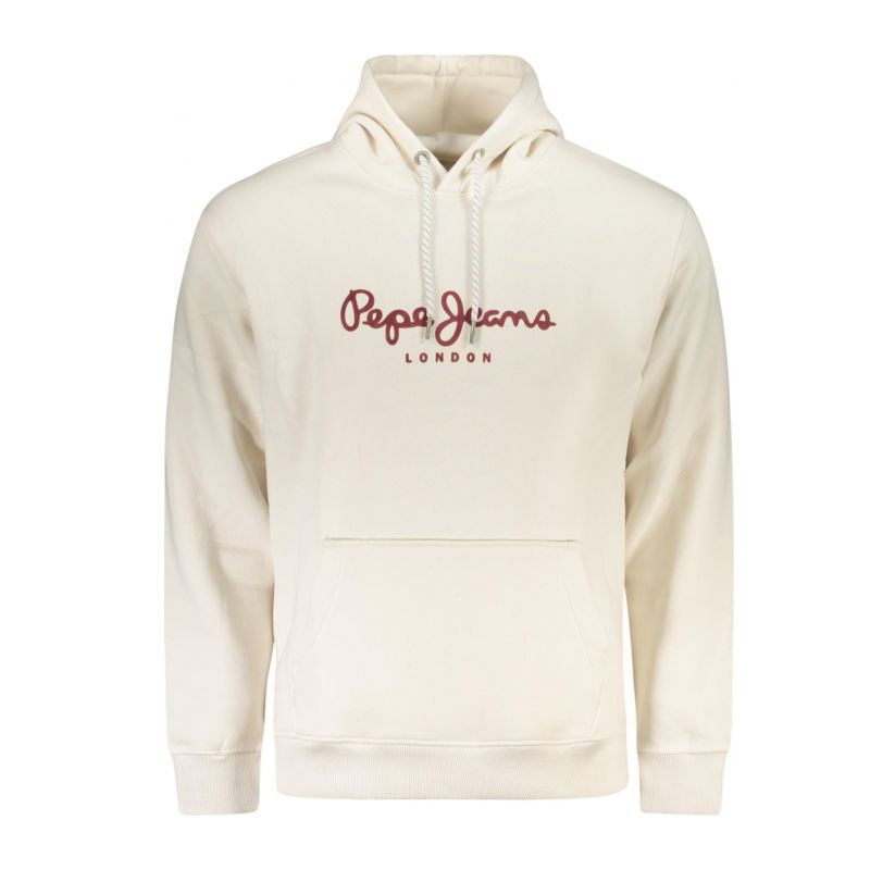 Мъжки бял суитшърт с цип  PEPE JEANS PM5800009MACBETH_BI804