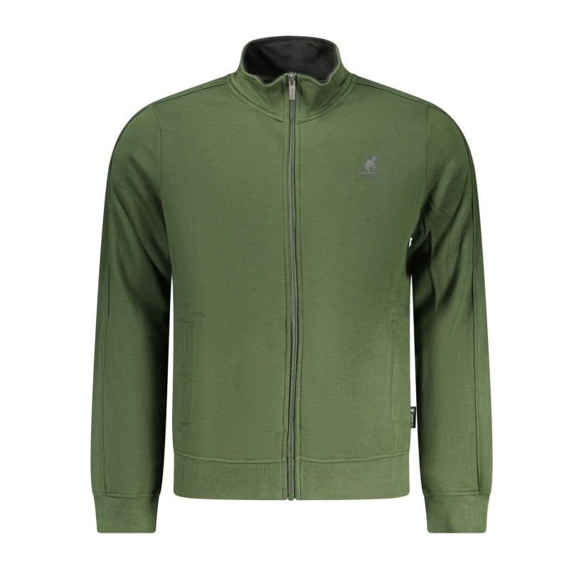 Мъжки зелен суитшърт с цип us grand U.S. GRAND AU02821FOSSILE_VEA12501