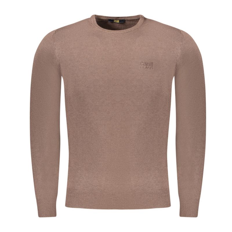 Мъжки кафяв пуловер класа cavalli CAVALLI CLASS TXM60A_MA03500