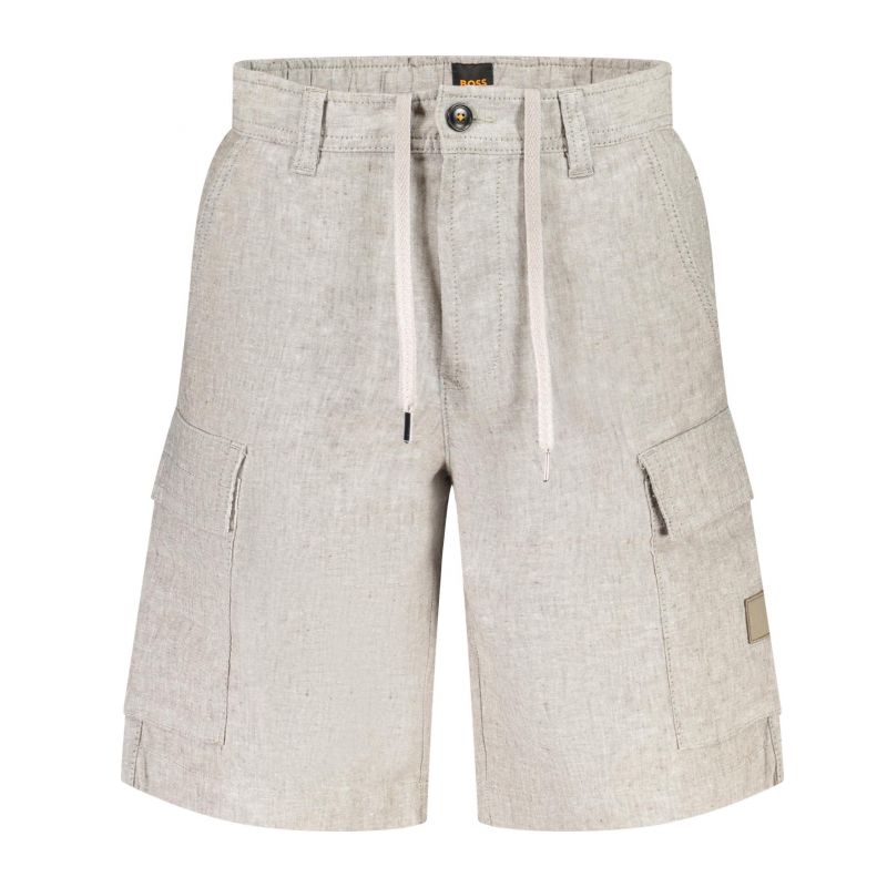 Мъжки къси панталон сив BOSS 50536888SISLA9CARGOSHORTS_GR294
