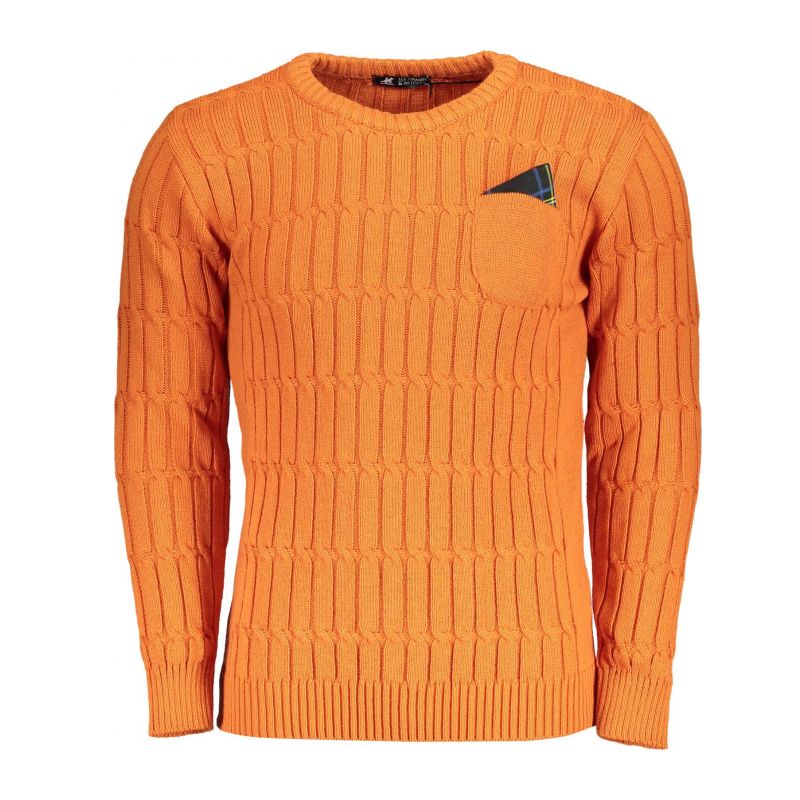 Мъжки оранжев пуловер us grand U.S. GRAND USTR954_ARMATTONE