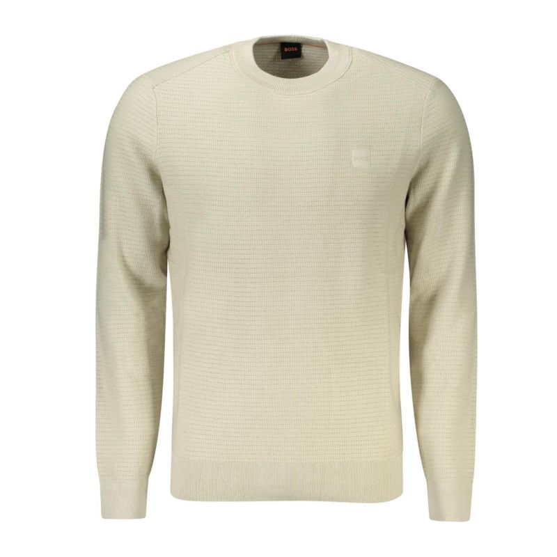 Мъжки пуловер hugo бежов BOSS 50495784ANION_BE271