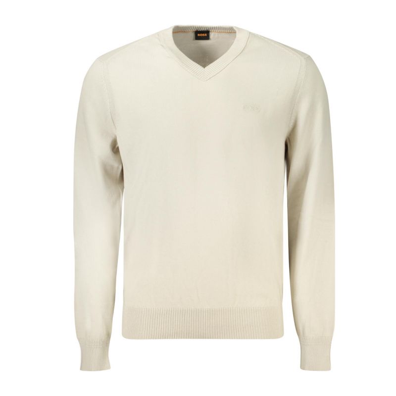 Мъжки пуловер hugo бежов BOSS 50508757ASACV_BE271