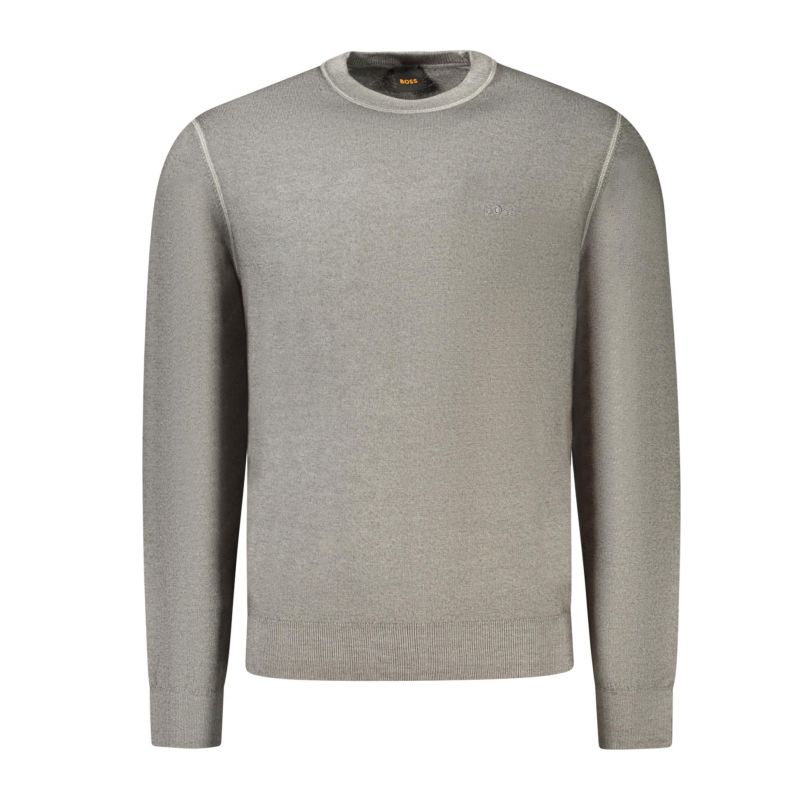 Мъжки пуловер hugo сив BOSS 50527334ASTEFANO_GR076