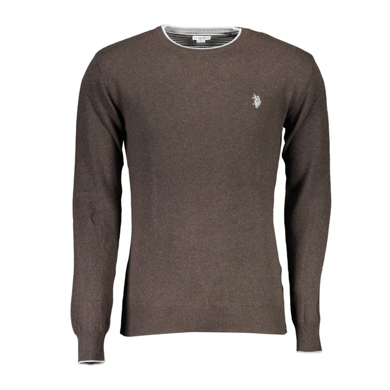 Мъжки пуловер U.S. POLO 59252-52626_MARRONE_169