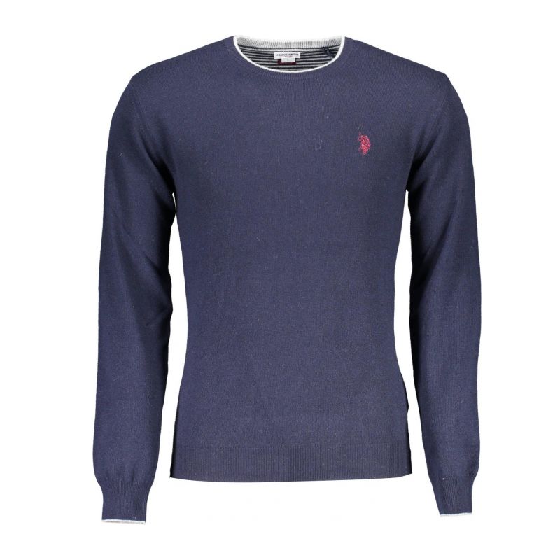 Мъжки пуловер U.S. POLO 59252-52626_BLU_179