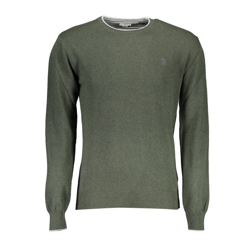 Мъжки пуловер U.S. POLO 59252-52626_VERDE_149