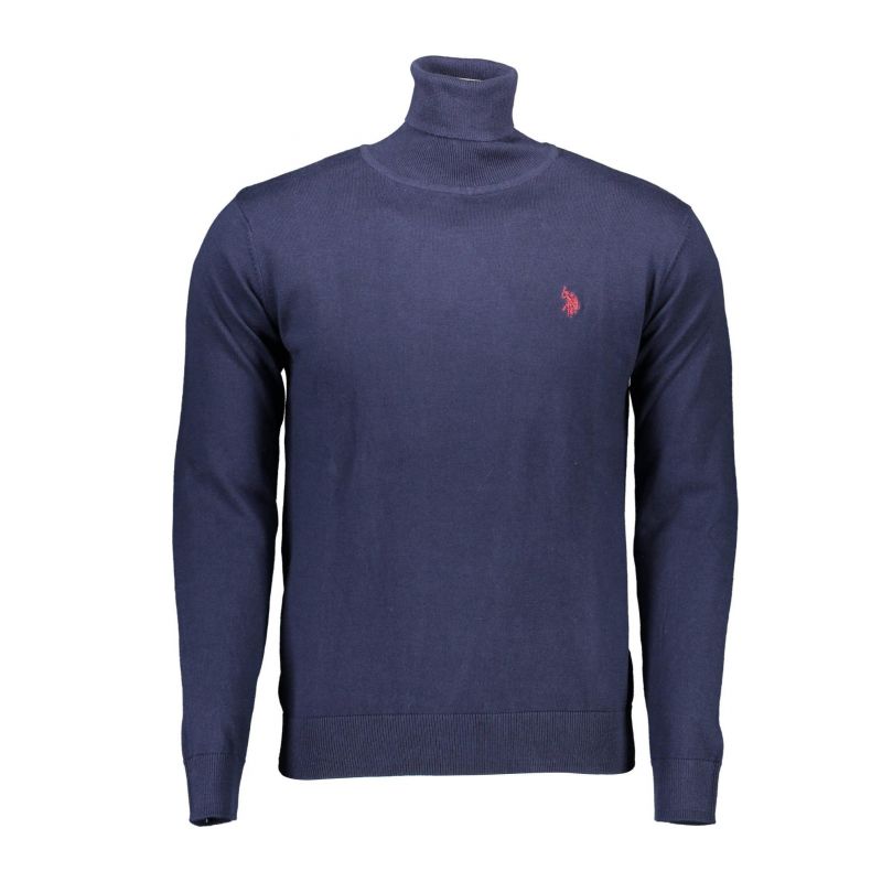 Мъжки пуловер U.S. POLO 60909-48847_BLU_179