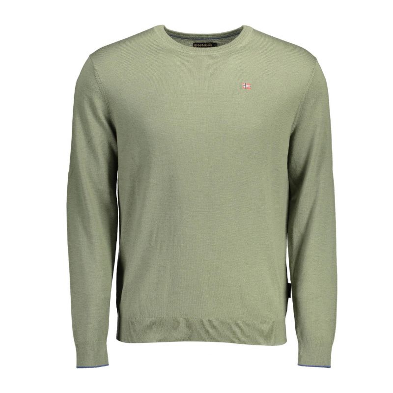 Мъжки пуловер NAPAPIJRI NP0A4GJU-DAMAVAND-C-4_VERDE_GAE