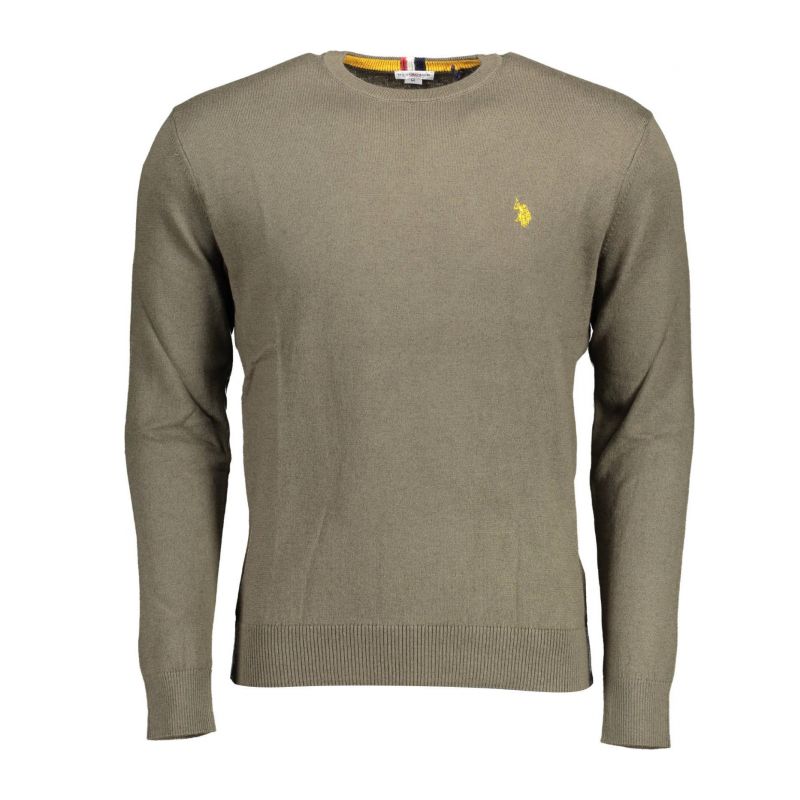 Мъжки пуловер U.S. POLO 62822-48847_VERDE_146