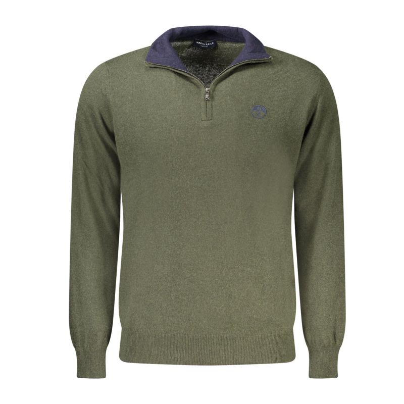 Мъжки пуловер зелен NORTH SAILS 699778000_VE0440