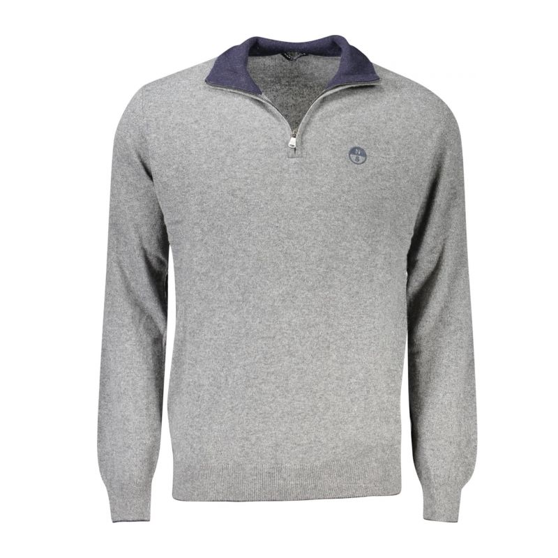 Мъжки пуловер сив NORTH SAILS 699778000_GR0928