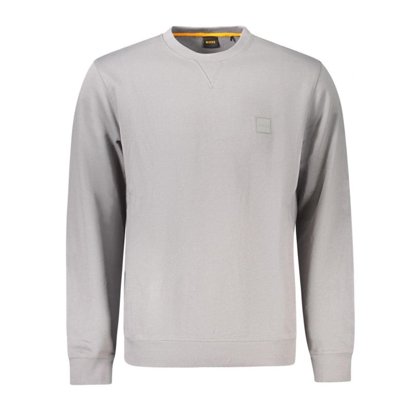 Мъжки сиви суитшърт с цип  BOSS 50509323WESTART_GR062