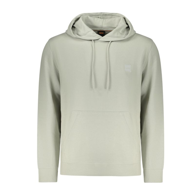 Мъжки сиви суитшърт с цип  BOSS 50509314WETALK_GR043