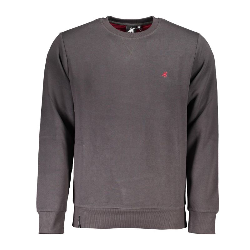 Мъжки сиви суитшърт с цип us grand U.S. GRAND USF175_GRGRIGIOSC