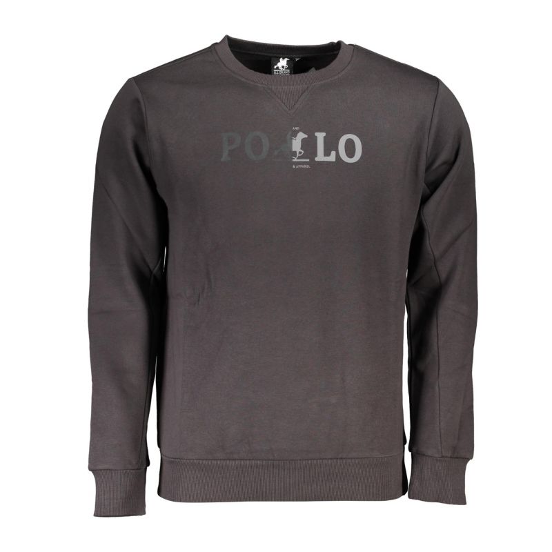 Мъжки сиви суитшърт с цип us grand U.S. GRAND USF882_GRGRIGIOSC