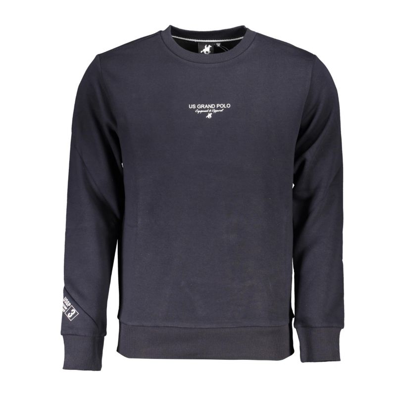 Мъжки син суитшърт с цип us grand U.S. GRAND USF895_BLBLU