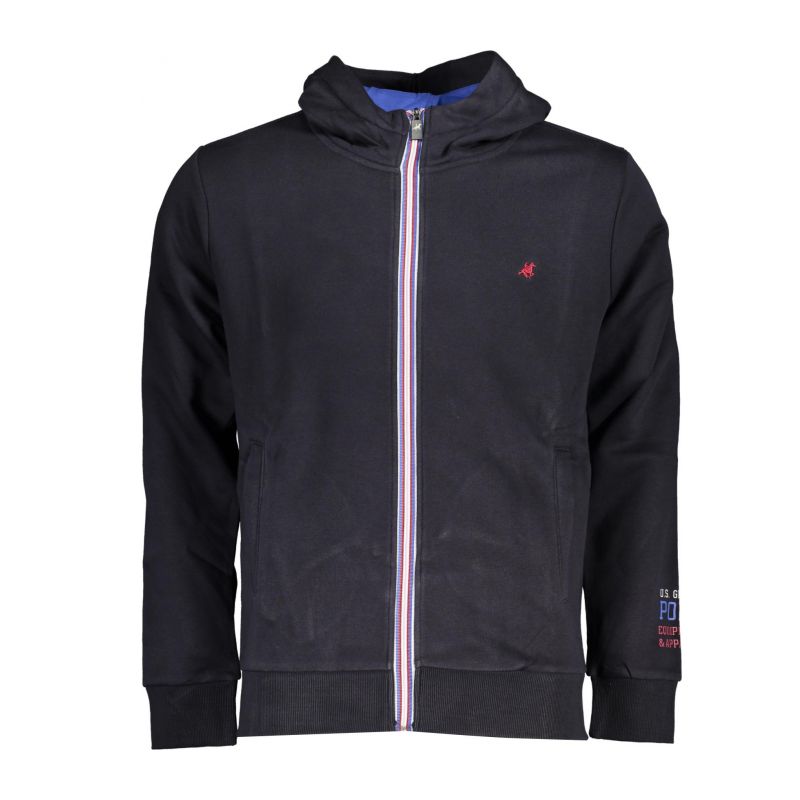 Мъжки син суитшърт с цип us grand U.S. GRAND USF902_BLBLU